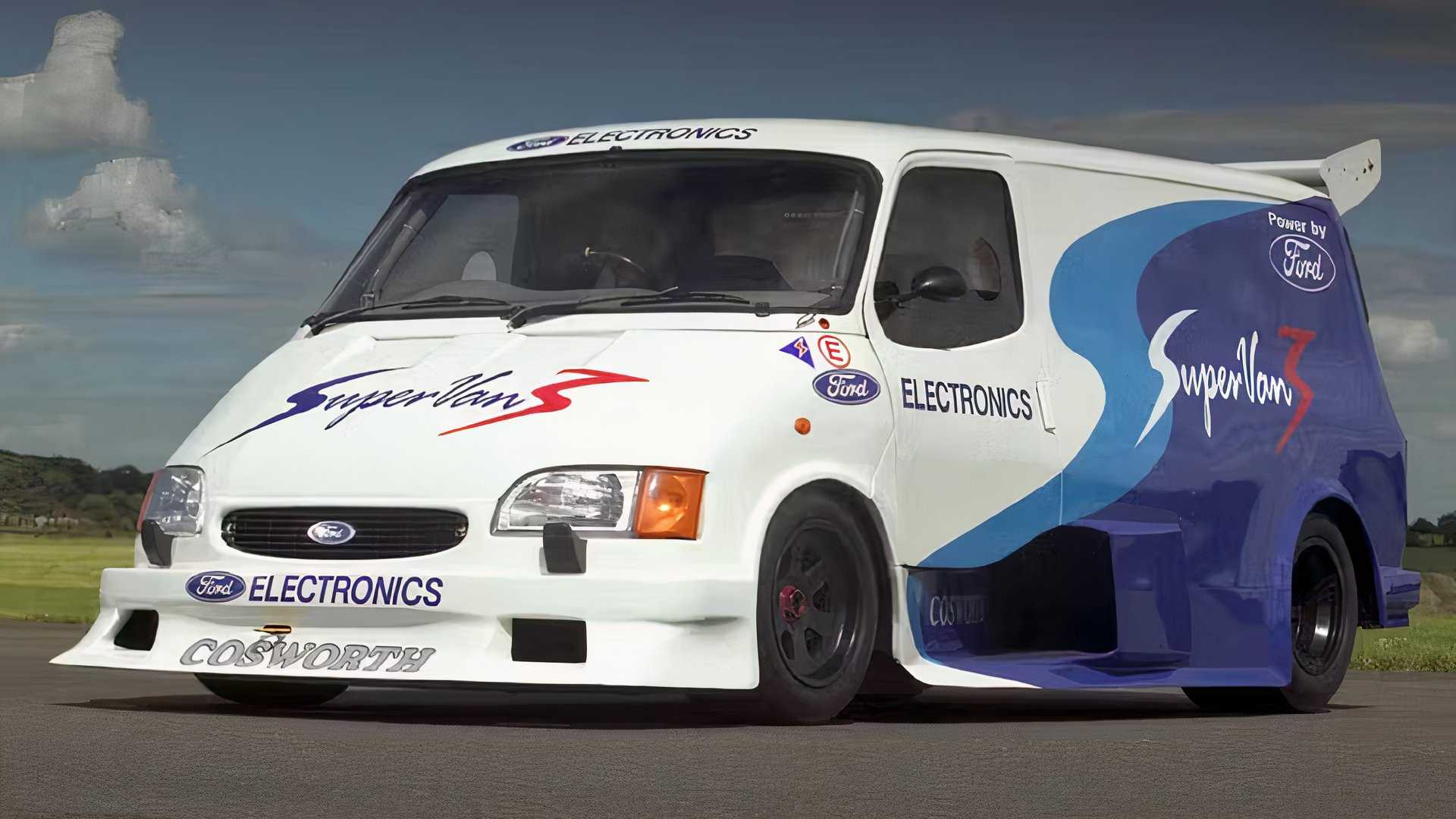 Transit Supervan Rear Engine Ford Supervan 3: The 650 HP Van That Beat the McLaren F1