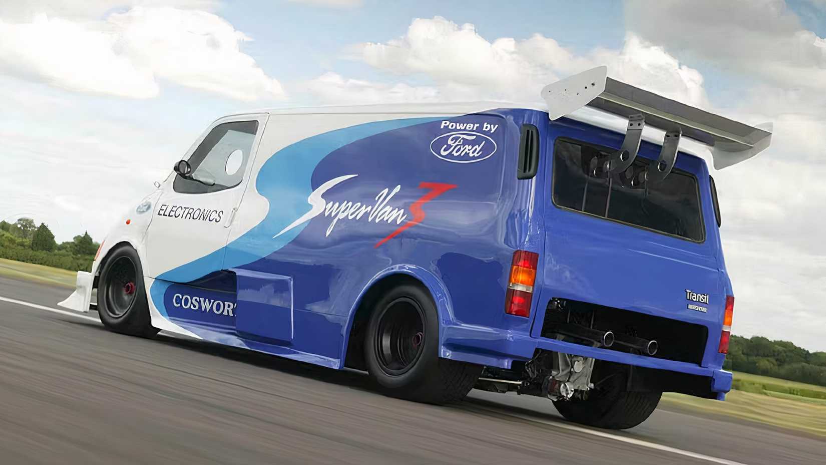 Ford Supervan 3: The 650 HP Van That Beat the McLaren F1
