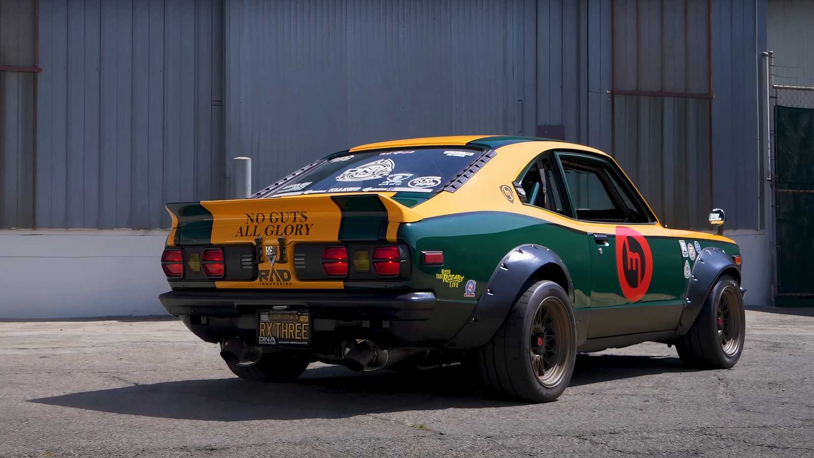 This 1974 Mazda RX-3 Restomod Pushes 600 HP To The Wheels