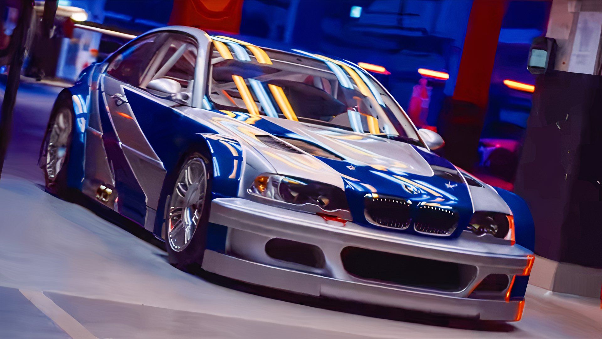 BMW And Need For Speed Build M3 GTR From Most Wanted Video Game
