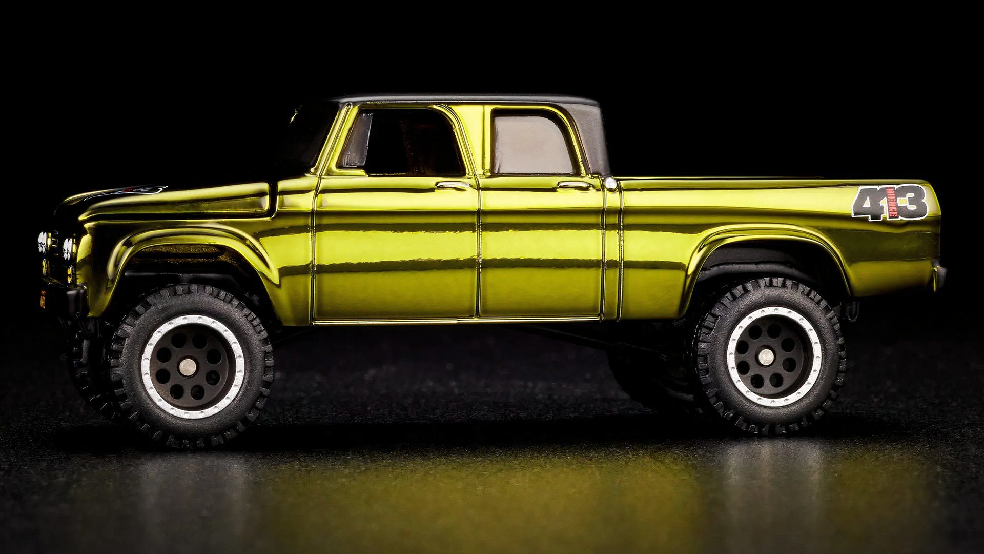 ホットウィール　1964 ダッジパワーワゴン　・チケットカー Hot Wheels RLC Exclusive '64 Dodge Power Wagon Collectible