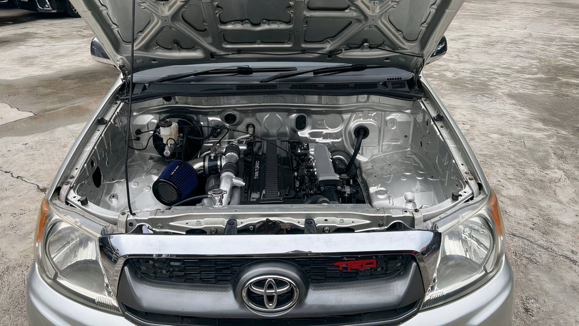 This 2005 Toyota Hilux With A Supra Engine Is A Street-Legal Monster