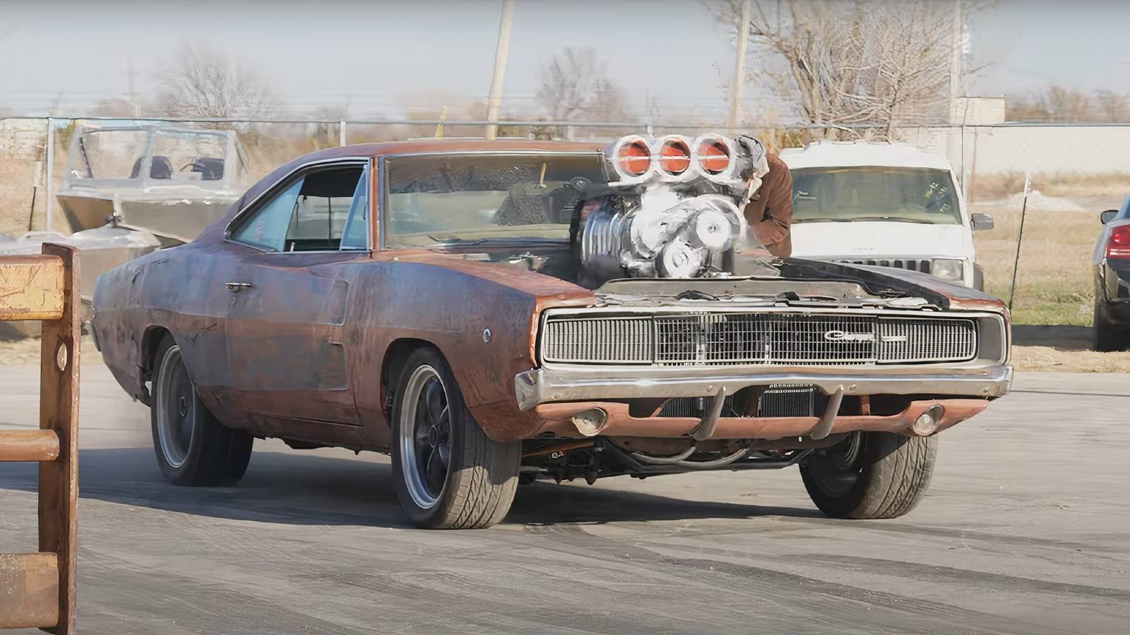 YouTuber Swaps '68 Charger's Engine, Regret Follows
