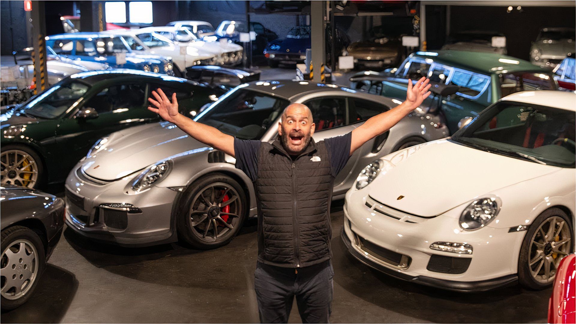 Crazy Secret Porsche Collection Leaves Chris Harris In Disbelief