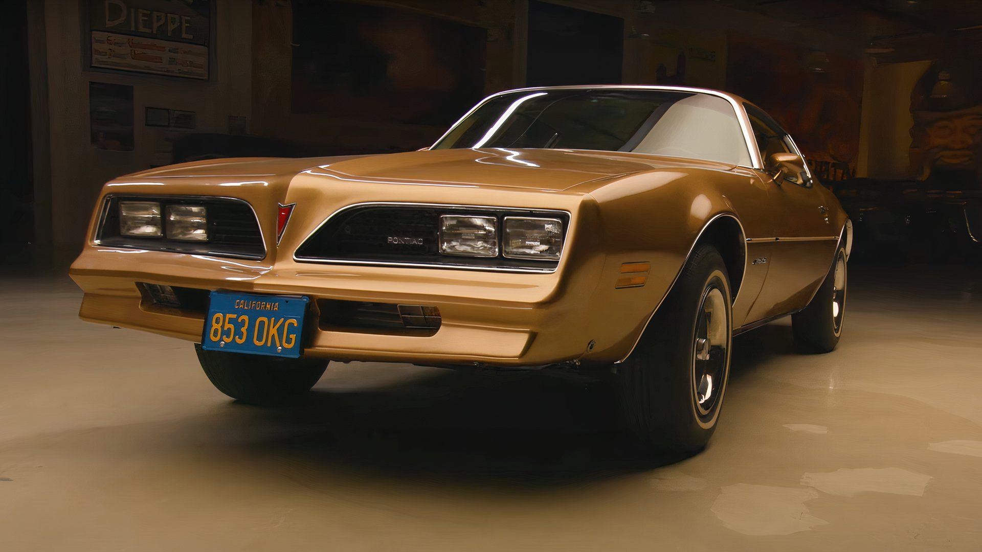 Jay Leno Drives The Iconic Pontiac Firebird From The Rockford Files