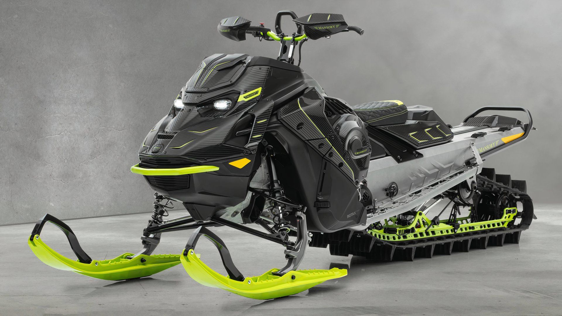 Mansory Announces A Limited-Edition Ski Doo Snowmobile With 205 HP