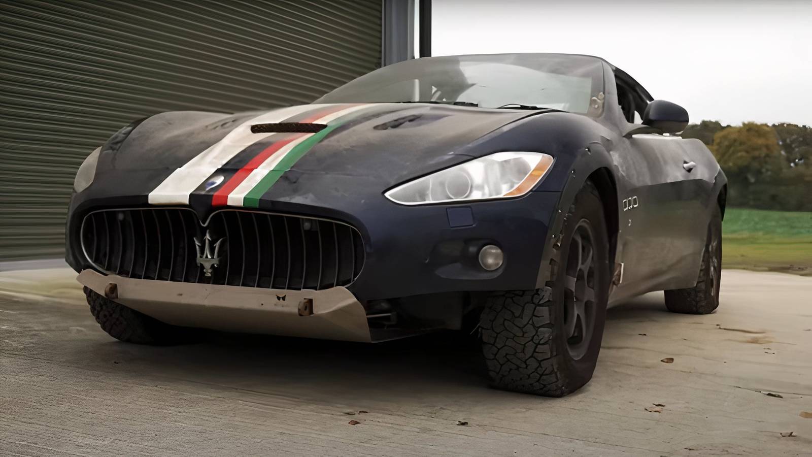 James May's Desert-Spec Maserati GranCabrio Is Not Living Its Best