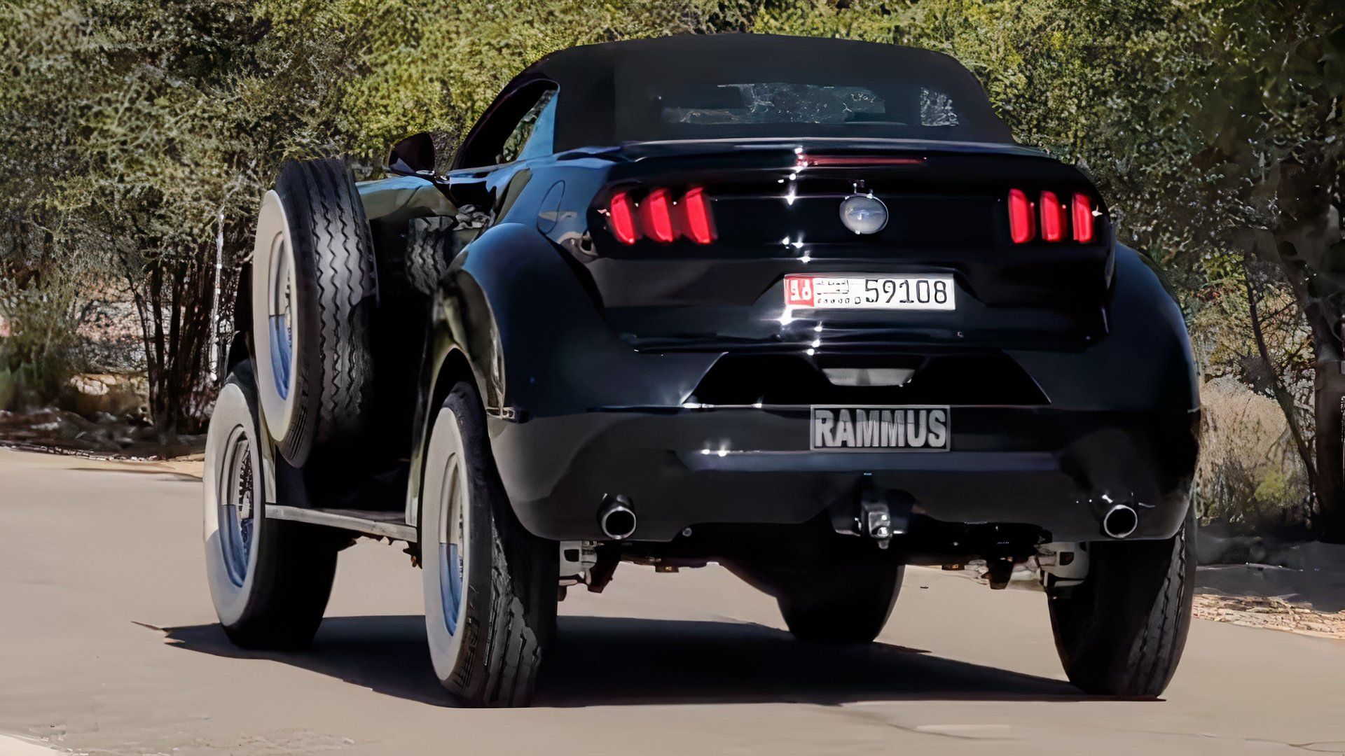 Rammus Is A Ram Truck And Mustang Muscle Car Hybrid