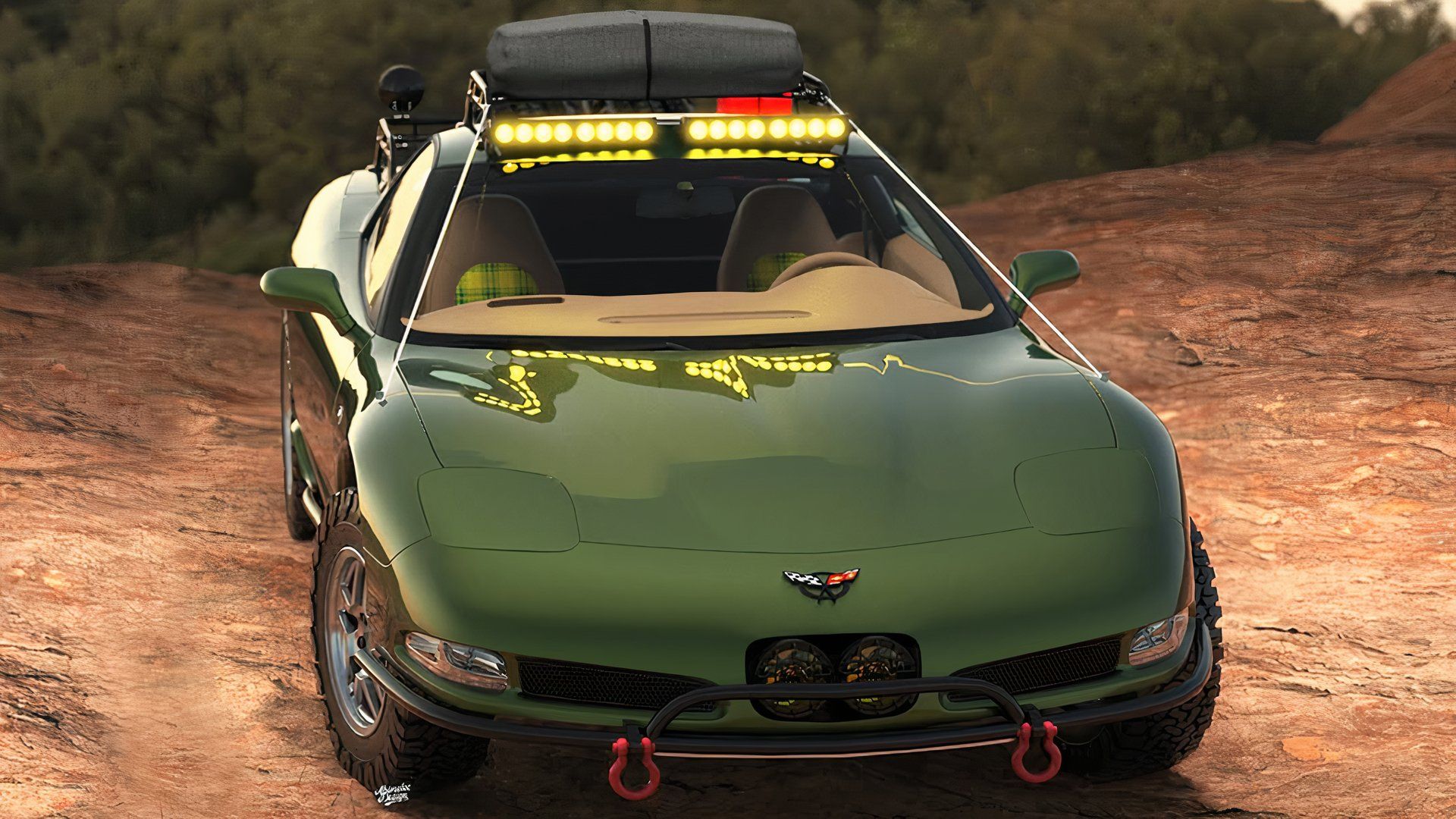 Chevrolet Corvette C5 Off-Road Concept Render
