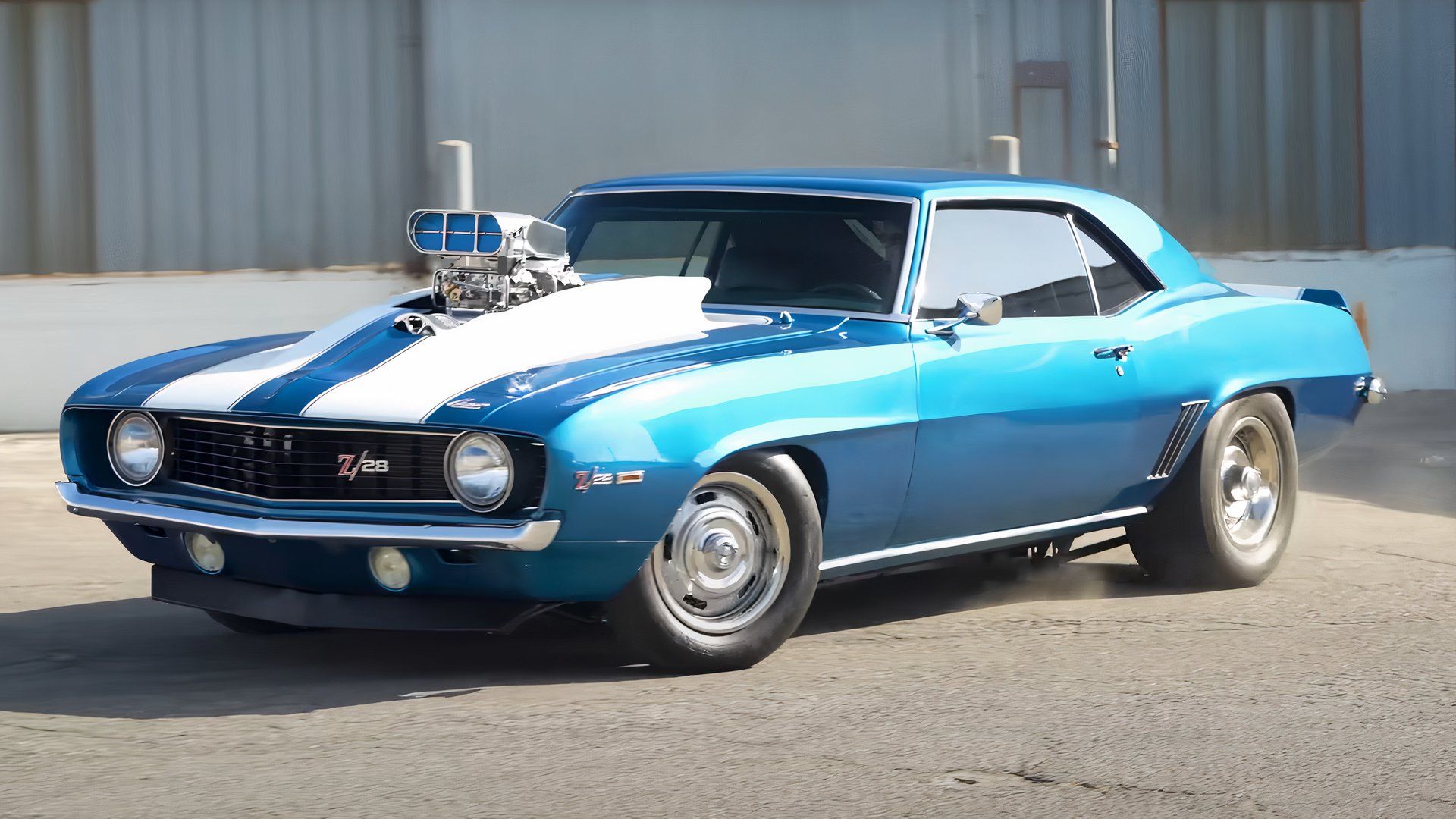 Garage-Built Blown 800-HP Chevrolet Camaro Restomod