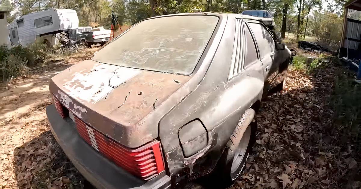 This Ultra Rare Fox Body Mustang Was Discovered Neglected In Texas
