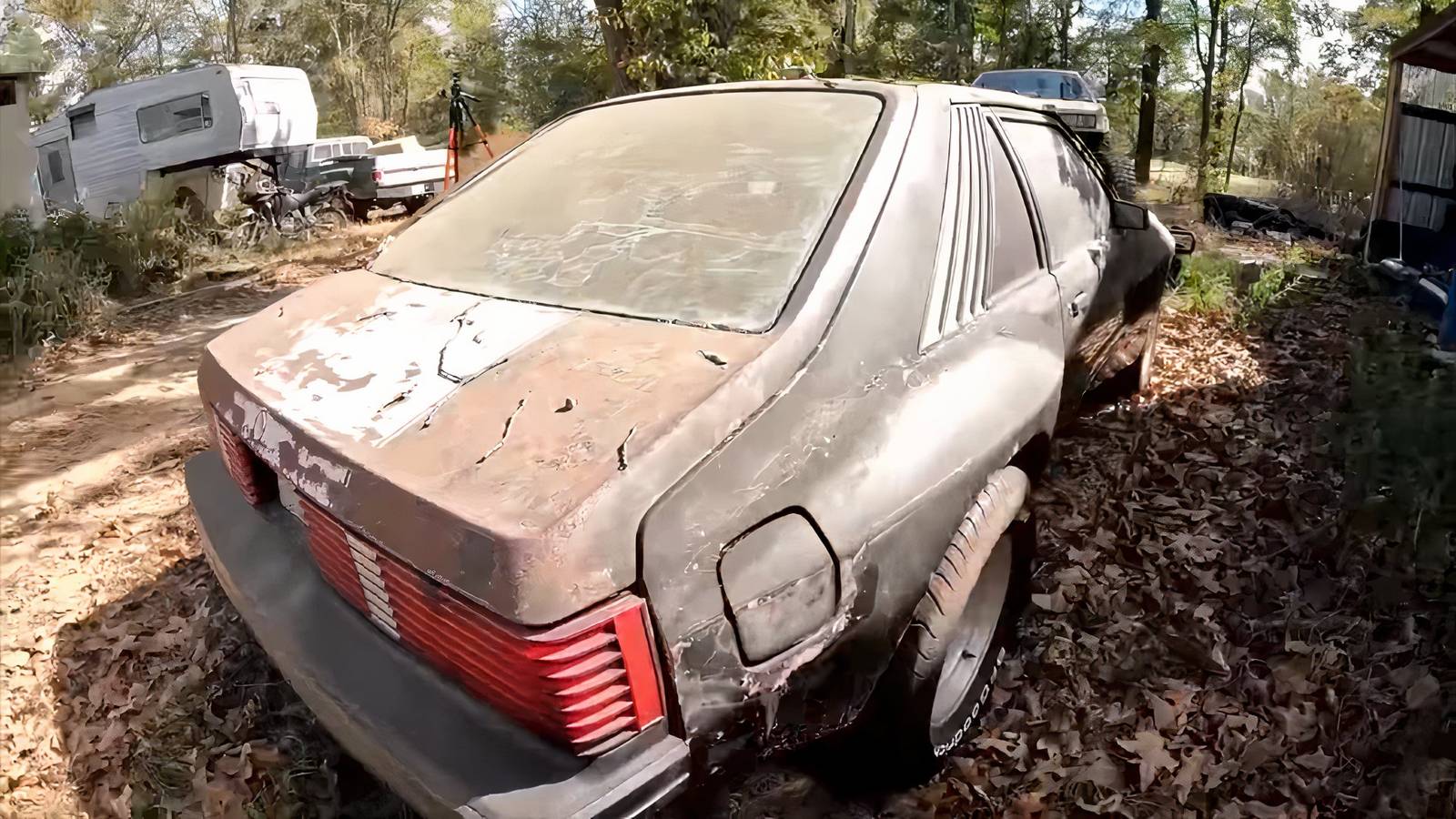 This Ultra Rare Fox Body Mustang Was Discovered Neglected In Texas