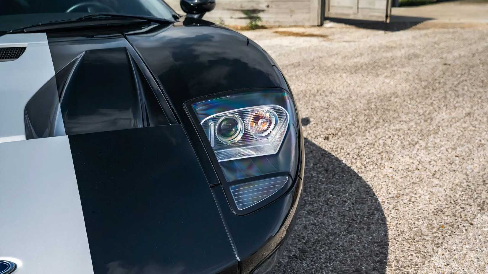 Ford Light Graphite The World's First Supercharged Mid-Engined V8 Car Is An American Monster