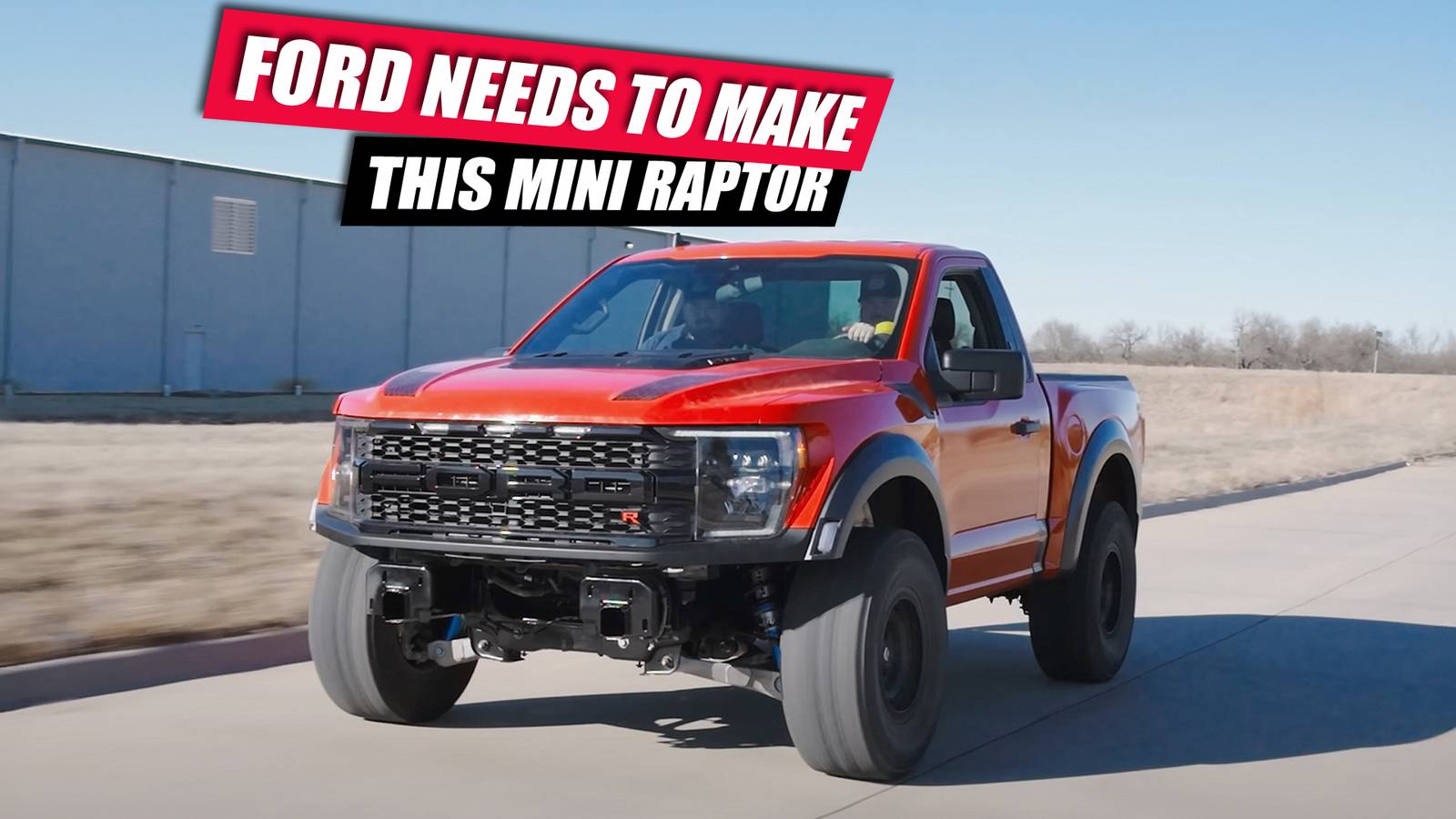 Ford F-150 Gets Two-Door Mini Raptor Treatment With V8 Power
