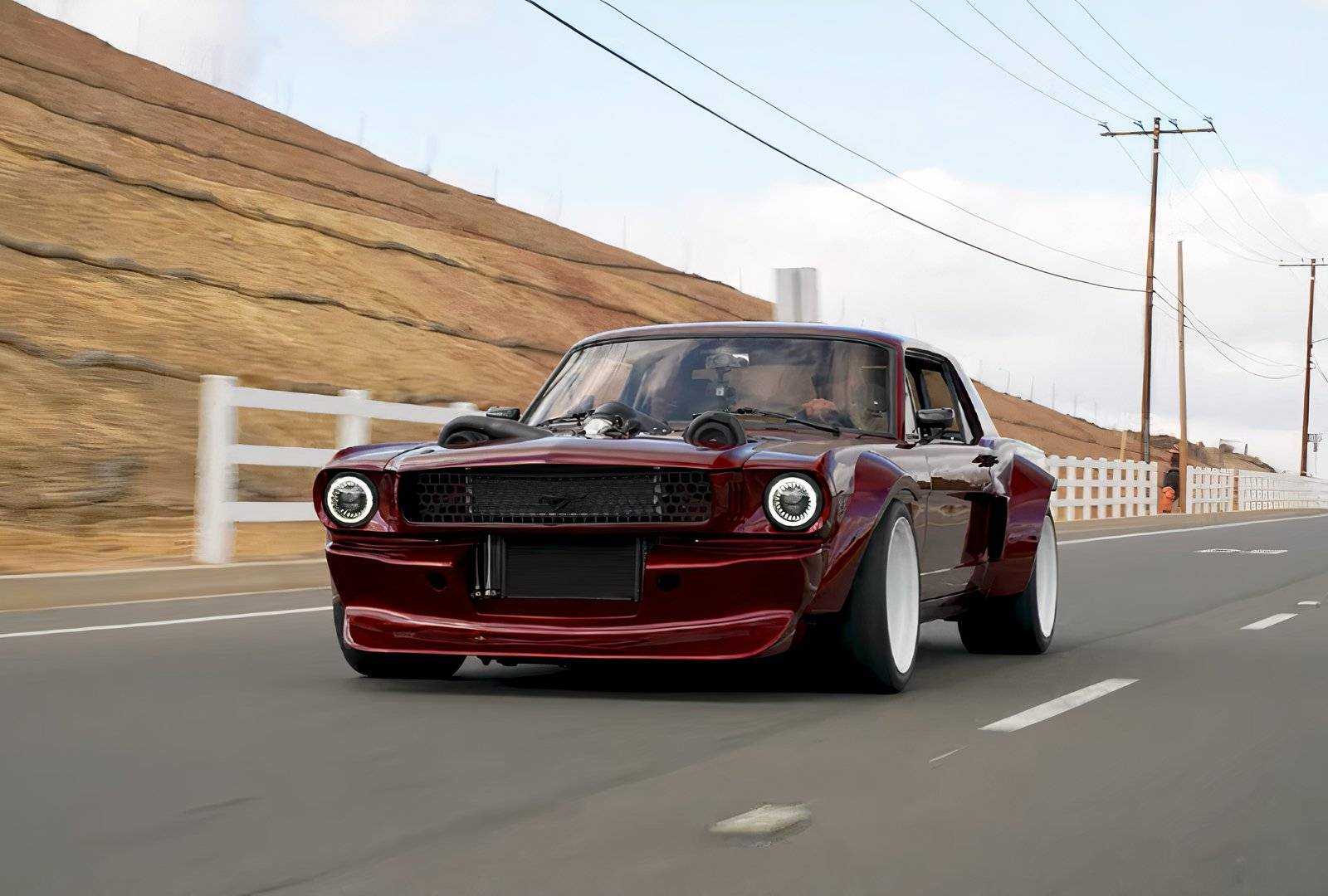 This Gorgeous 600-HP Twin-Turbo Mustang Restomod Took Two Years To
