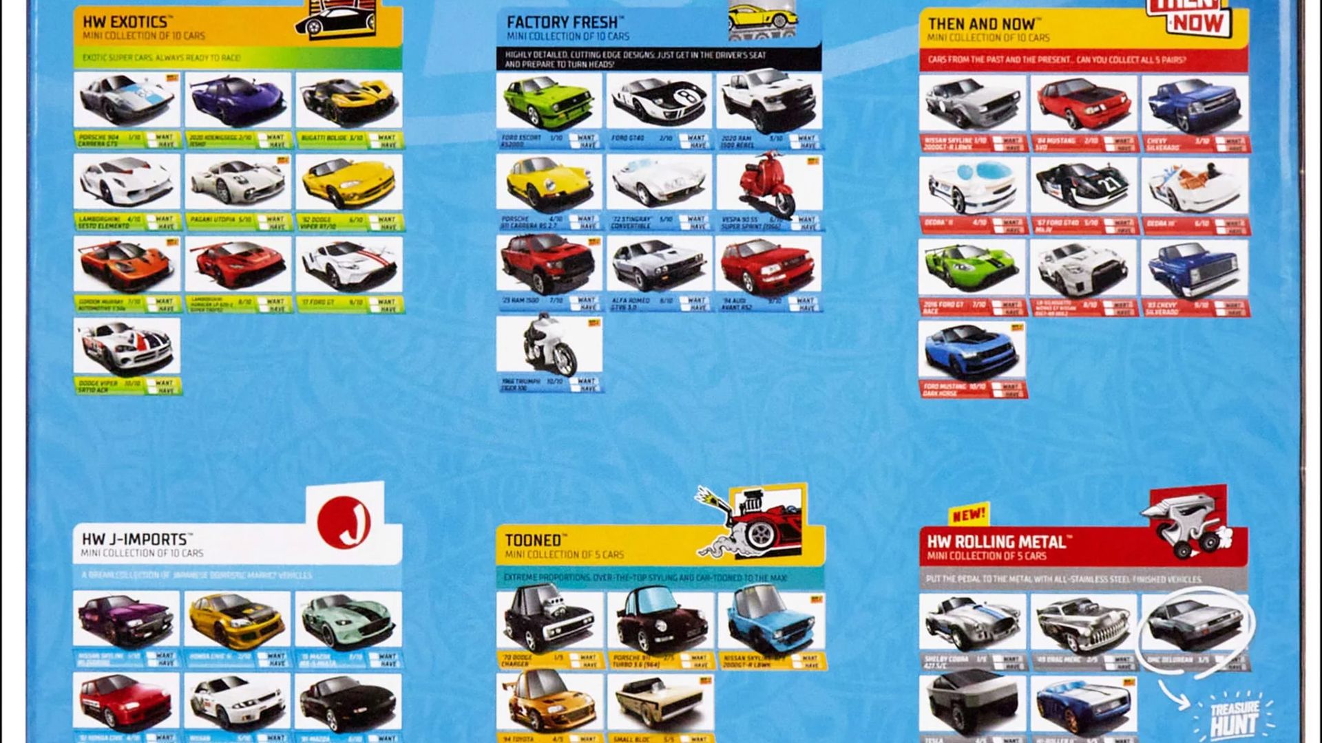 Hot Wheels RLC Exclusive 2024 Complete Boxed Set