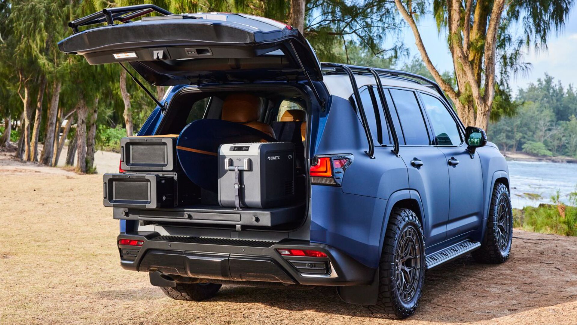 Lexus LX Luxury SUV Gets Surf-Ready Beach Rig Makeover