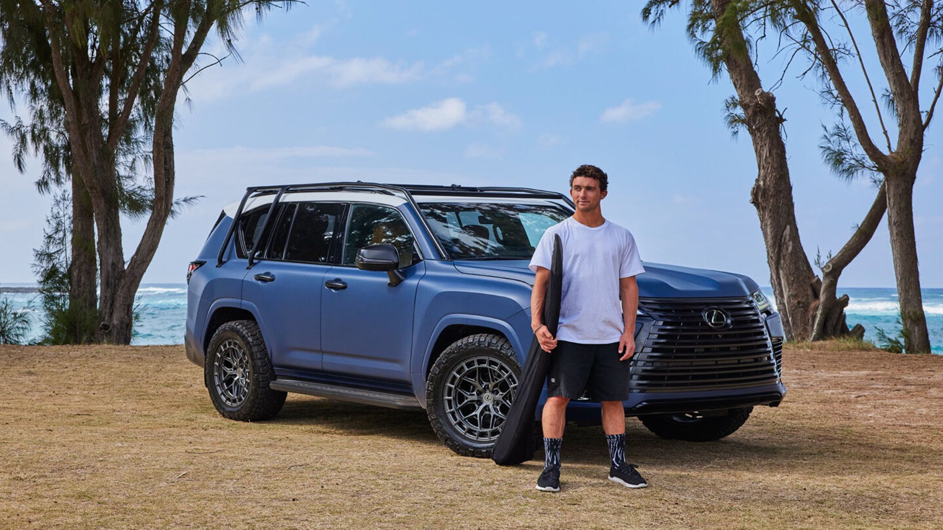 Lexus LX Luxury SUV Gets Surf-Ready Beach Rig Makeover