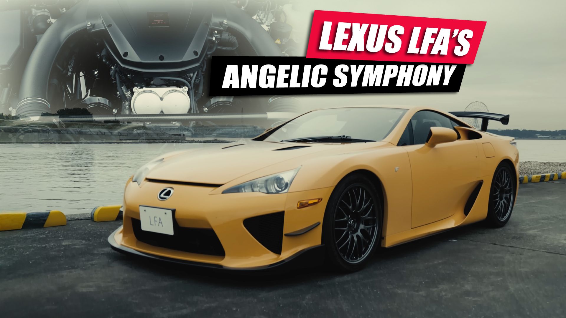 This Lexus LFA Roars Like An Angel In A 3 Hour Soothing Video