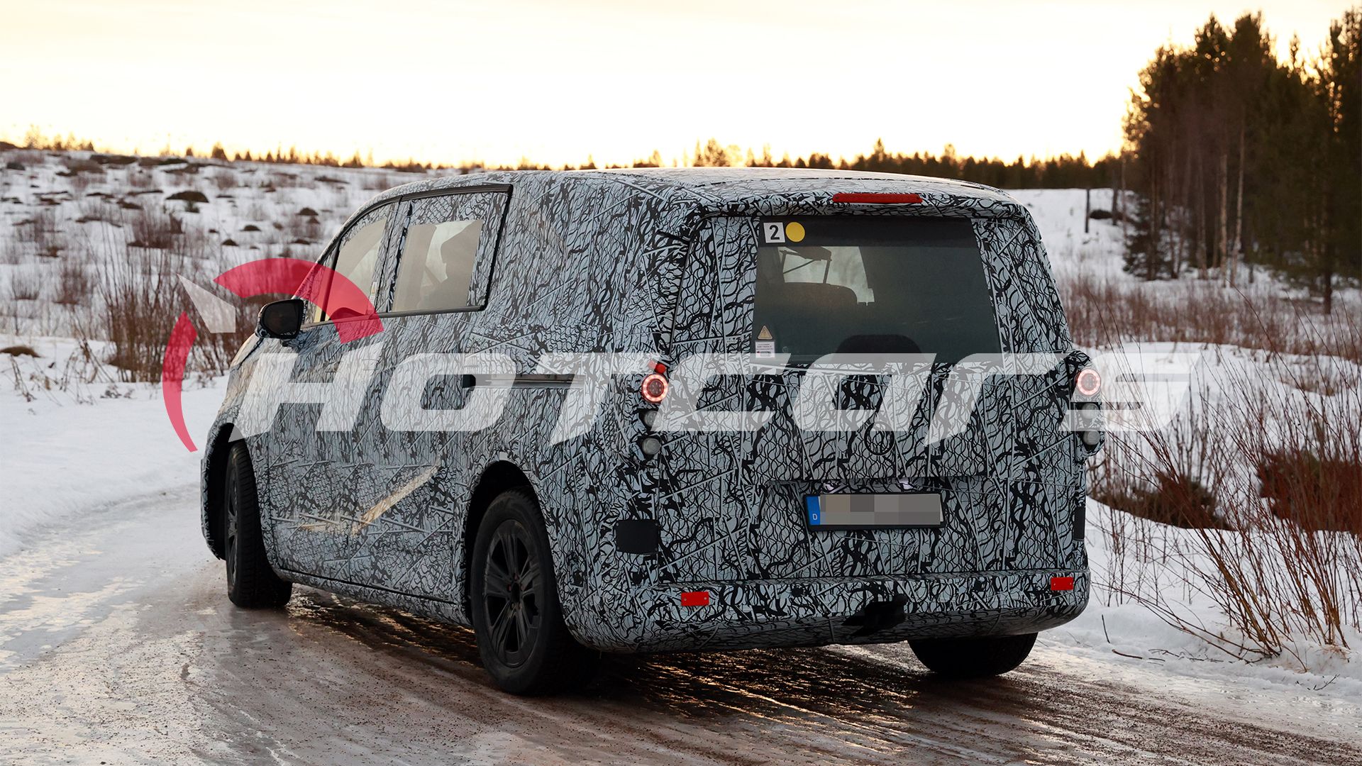 Spy Shots Reveal Mercedes V-Class Adopting New EV Features