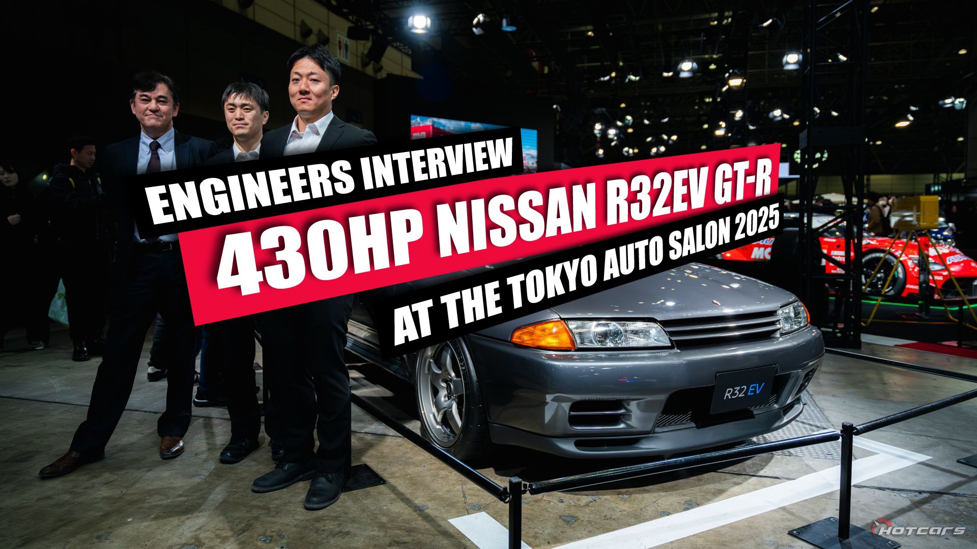 Nissan Reinvents The R32 GT-R As A 430HP Electric Marvel At Tokyo