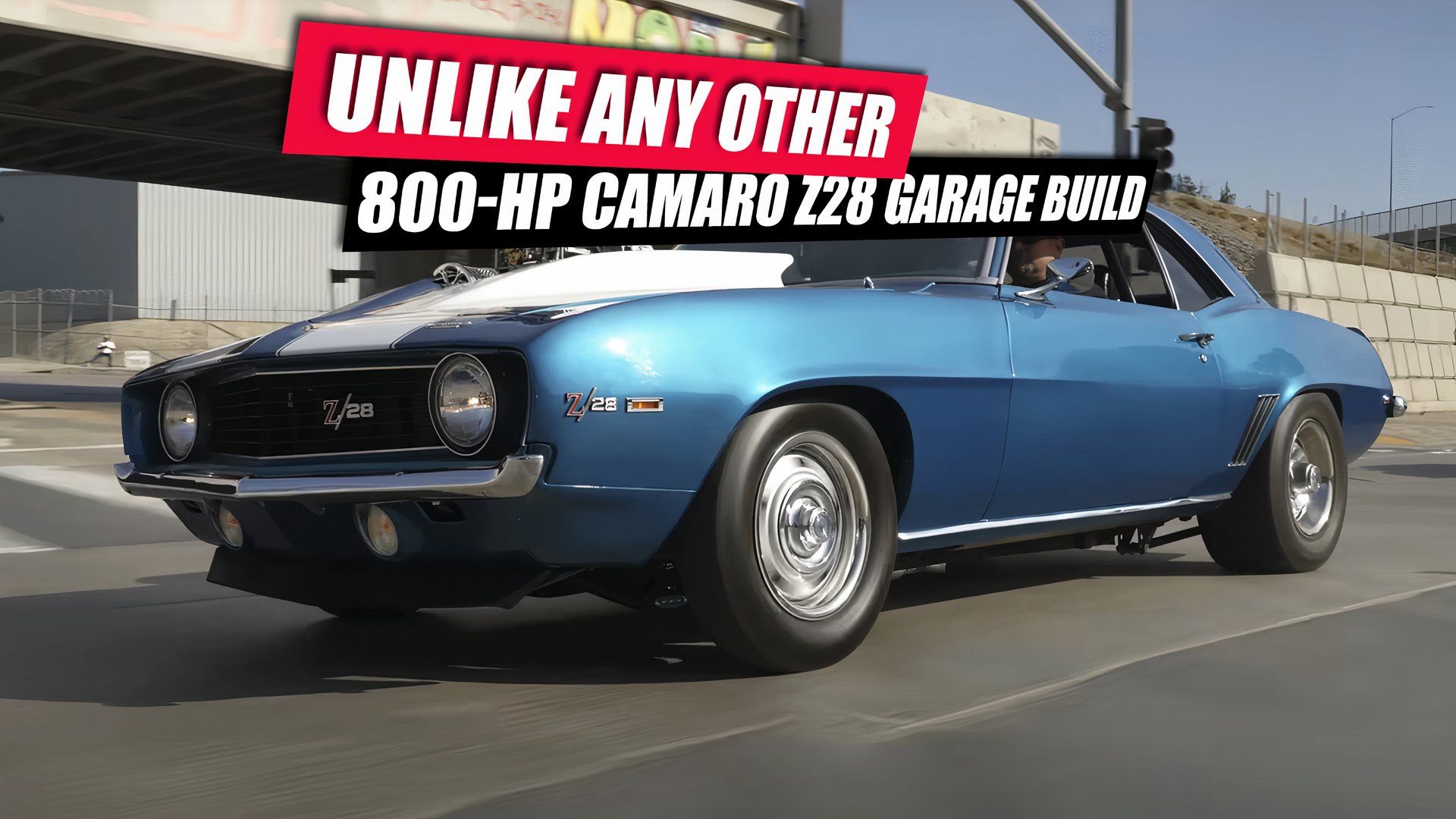 Garage-Built Blown 800-HP Chevrolet Camaro Restomod
