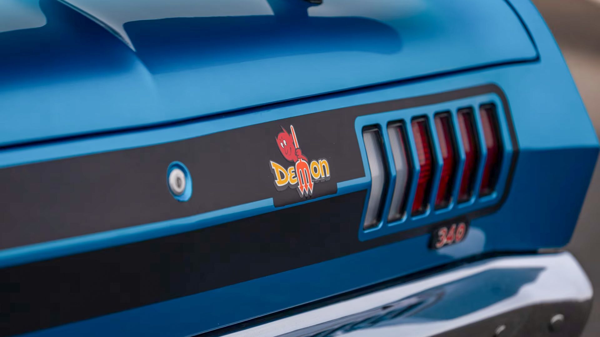1972 Dodge Demon Restomod Has Hellcat Power Under The Hood