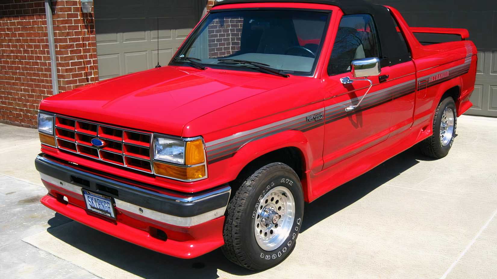 The Rarest Ford Pickup Truck Ever Made Was A Convertible