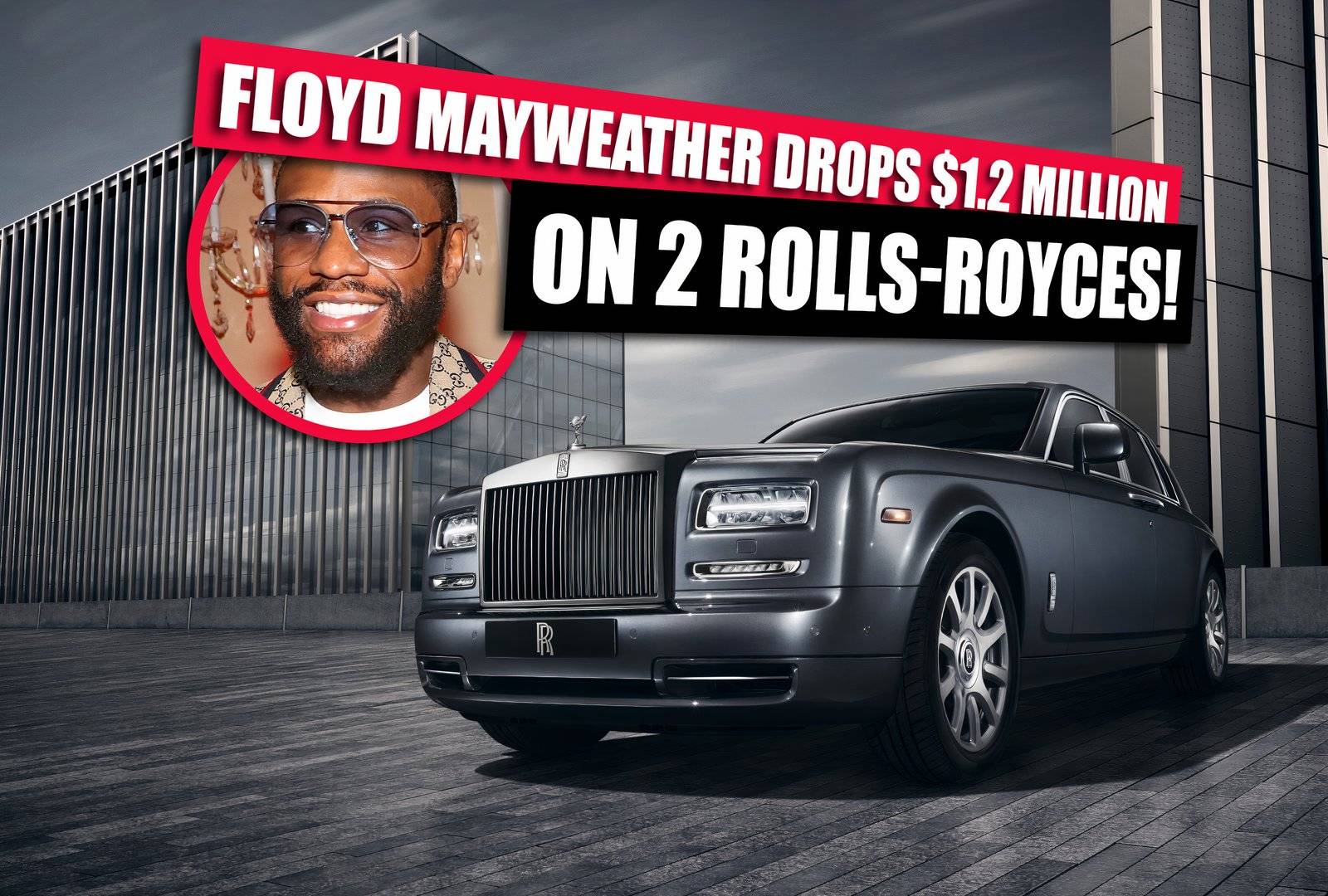 Boxing Legend Floyd Mayweather Gets Not One But Two Rolls-Royces Ahead Of  His Birthday, image size:1600x1080