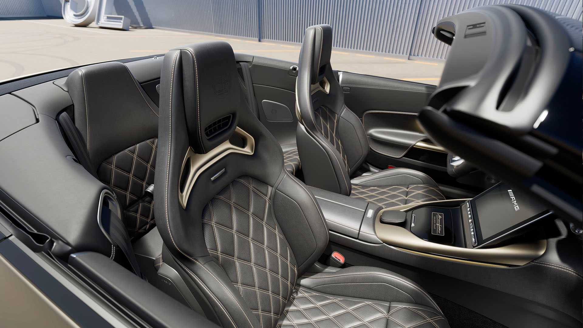 Ultra Exclusive 2025 Mercedes-AMG SL 63 Golden Coast Makes US Debut