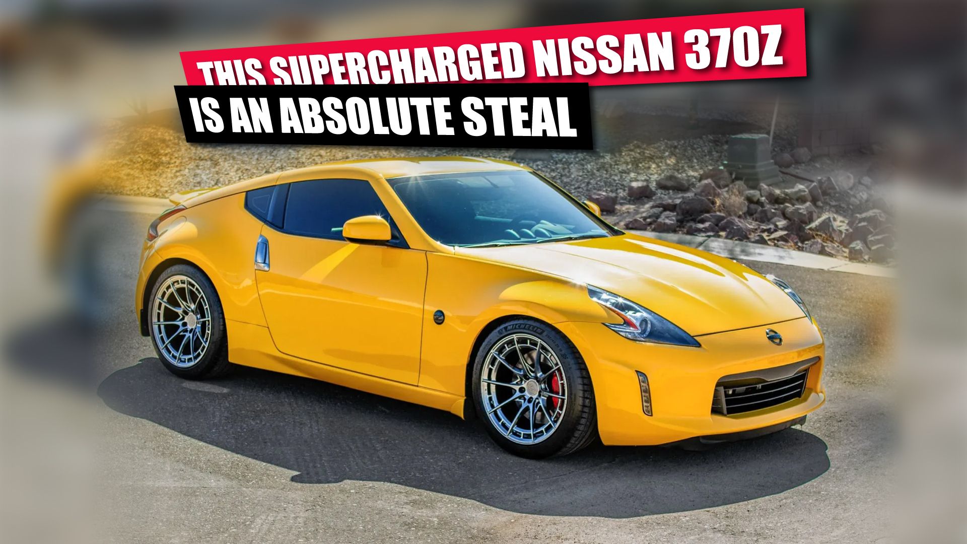This Supercharged Nissan 370Z Is The Best Bang-For-Your-Buck Sports Car, image size:1920x1080