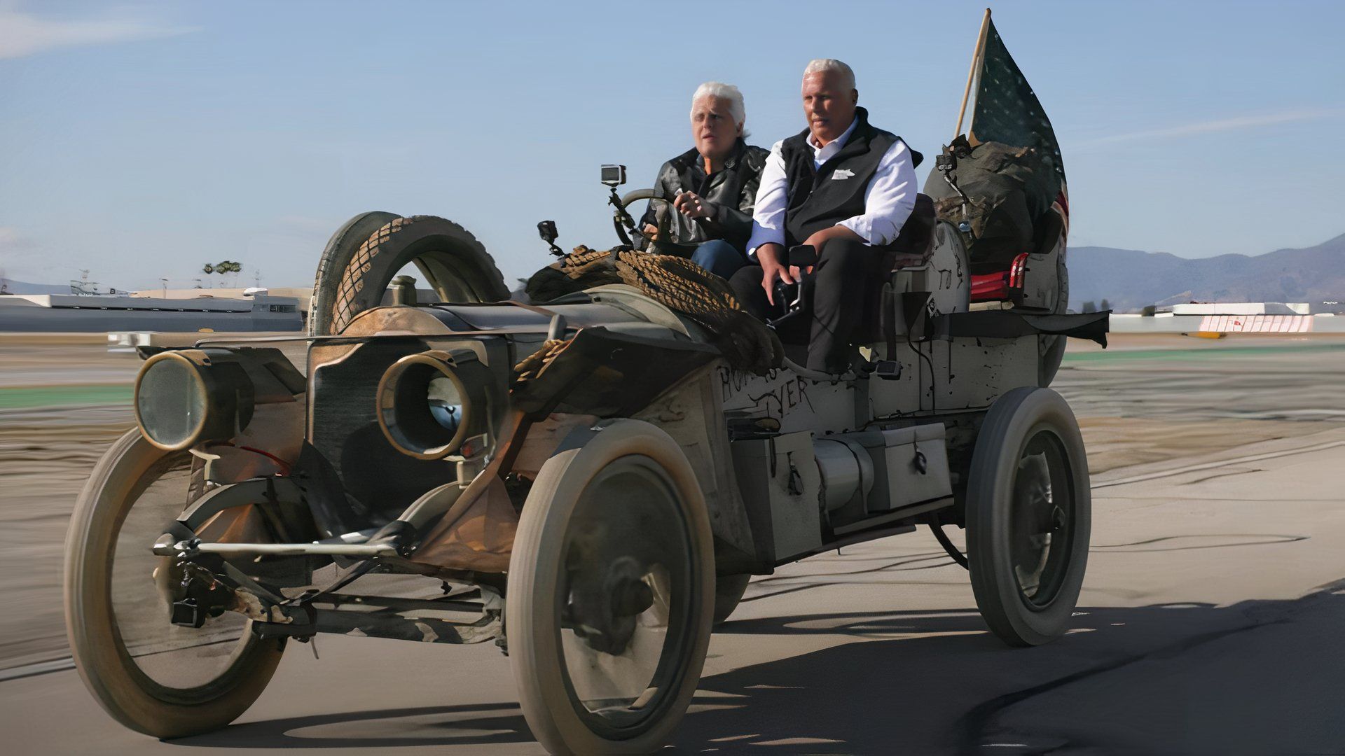 Jay Leno's Garage Drive's Thomas Flyer's Wild Ride