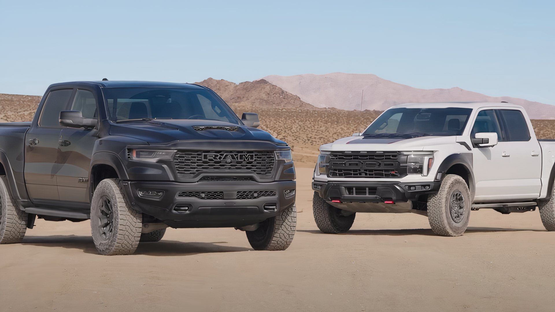 Raptor R Versus Ram RHO – The Ultimate Desert Throwdown