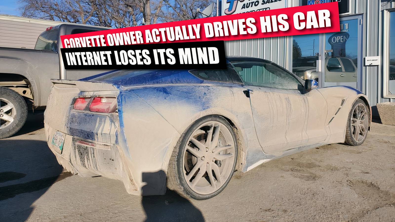 Corvette Owner Actually Drives His Car. Loses Its Mind