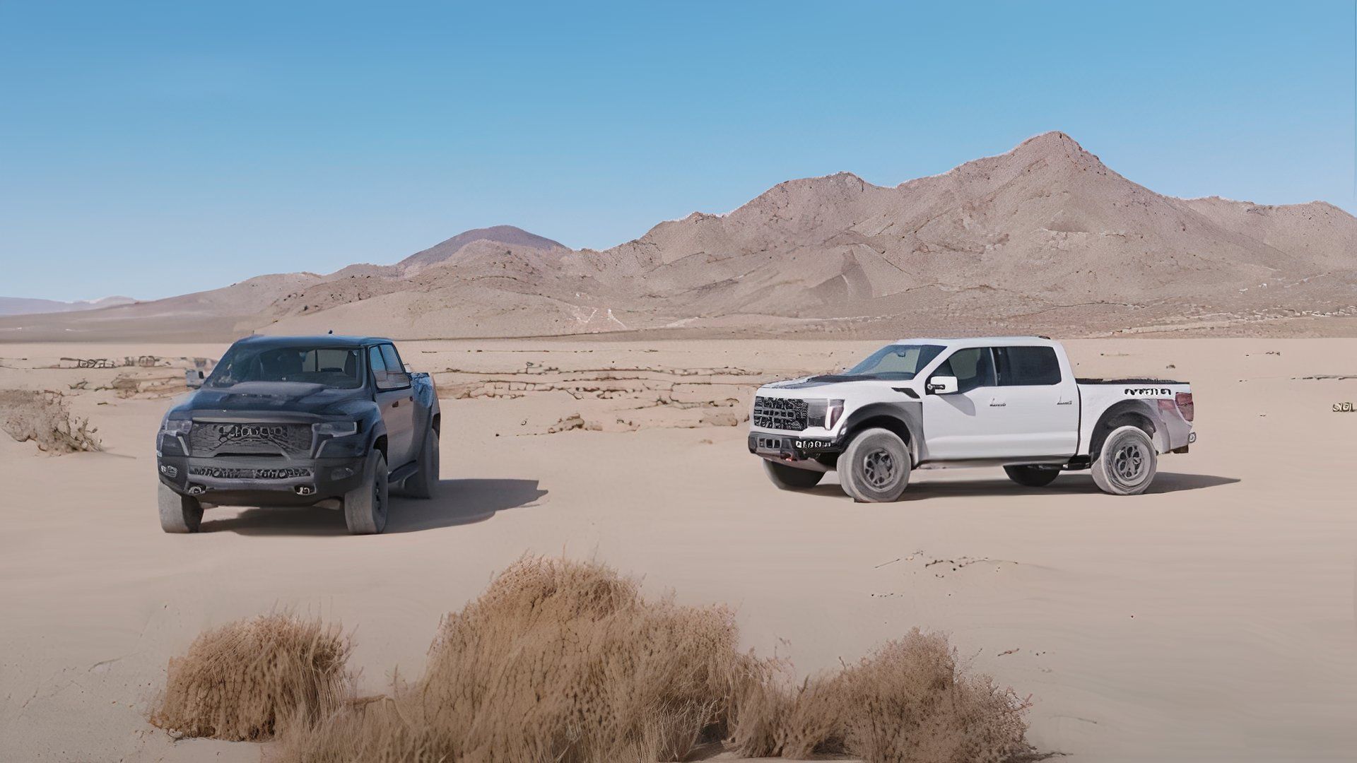 Raptor R Versus Ram RHO – The Ultimate Desert Throwdown