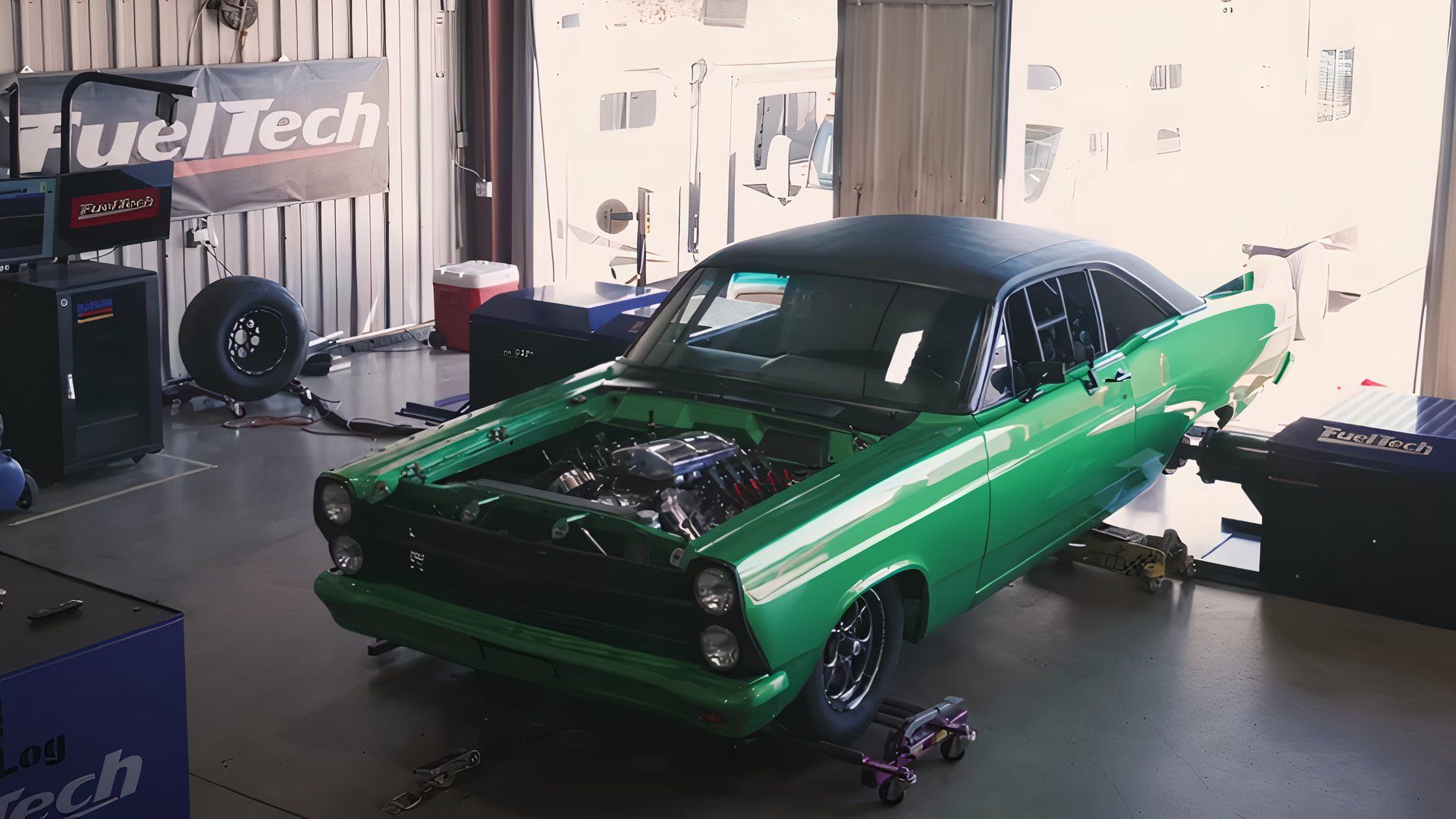 1967 Turbocharged Coyote Fairlane Proves Its Dyno-Might