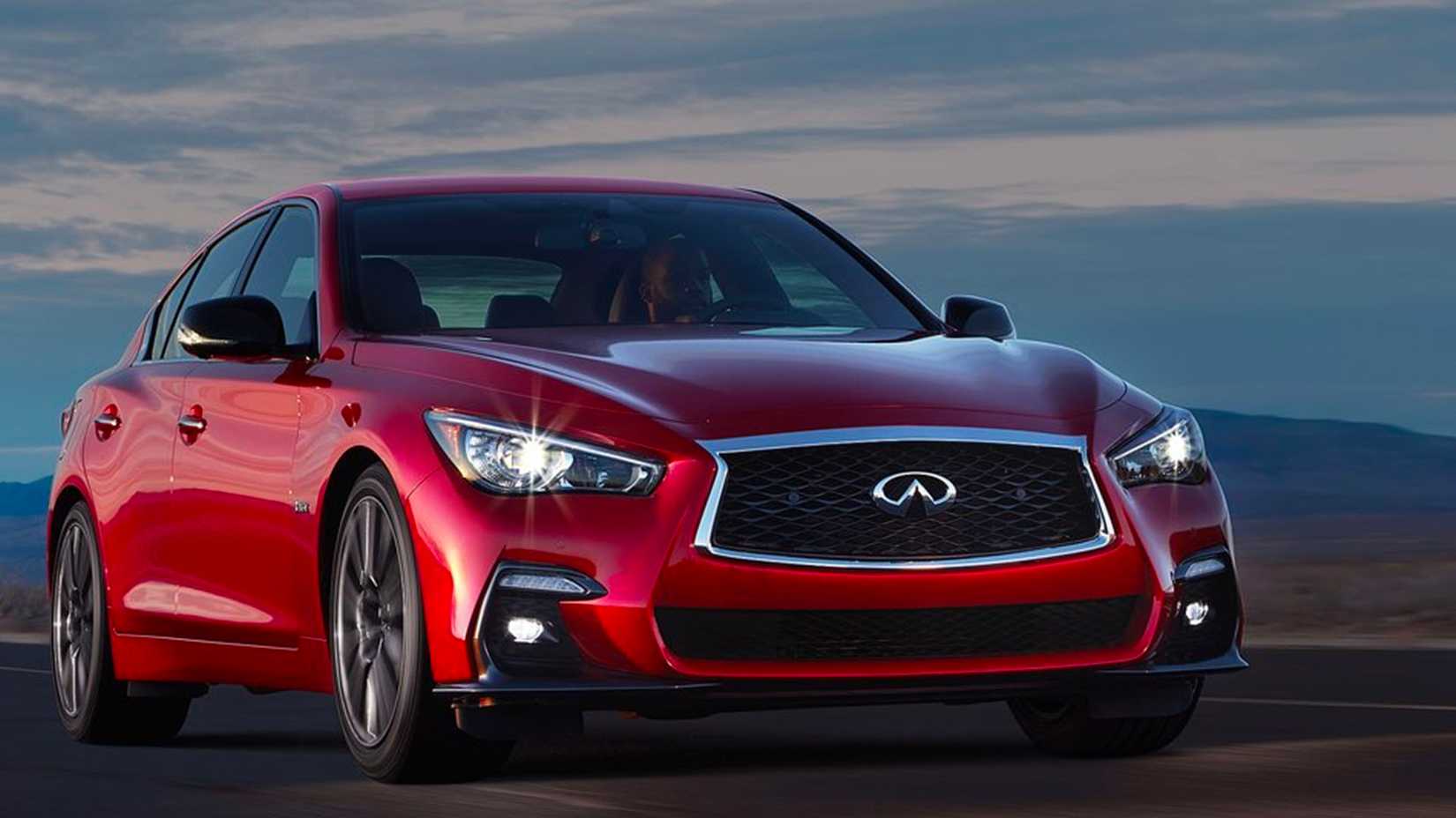 Infiniti Q50 Red Sport 400