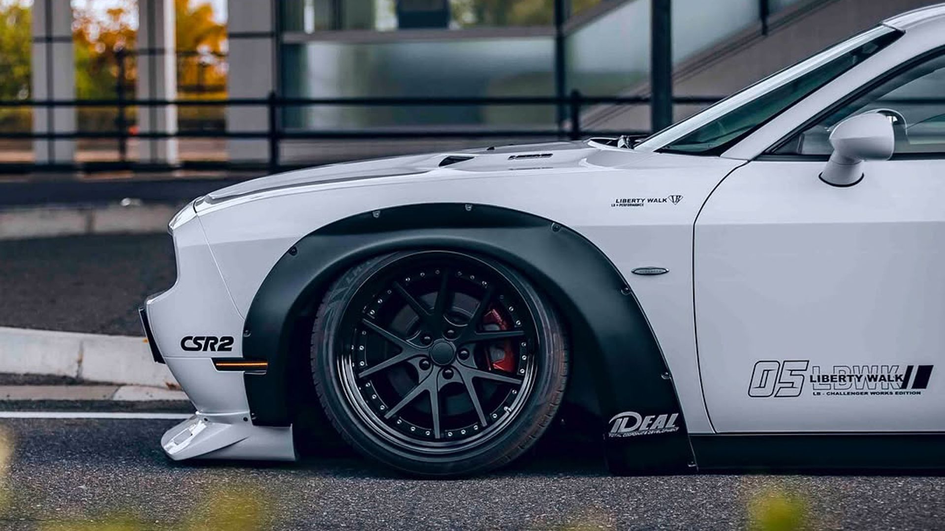 Liberty Walk Dodge Challenger R/T Is Pure Widebody Muscle Perfection