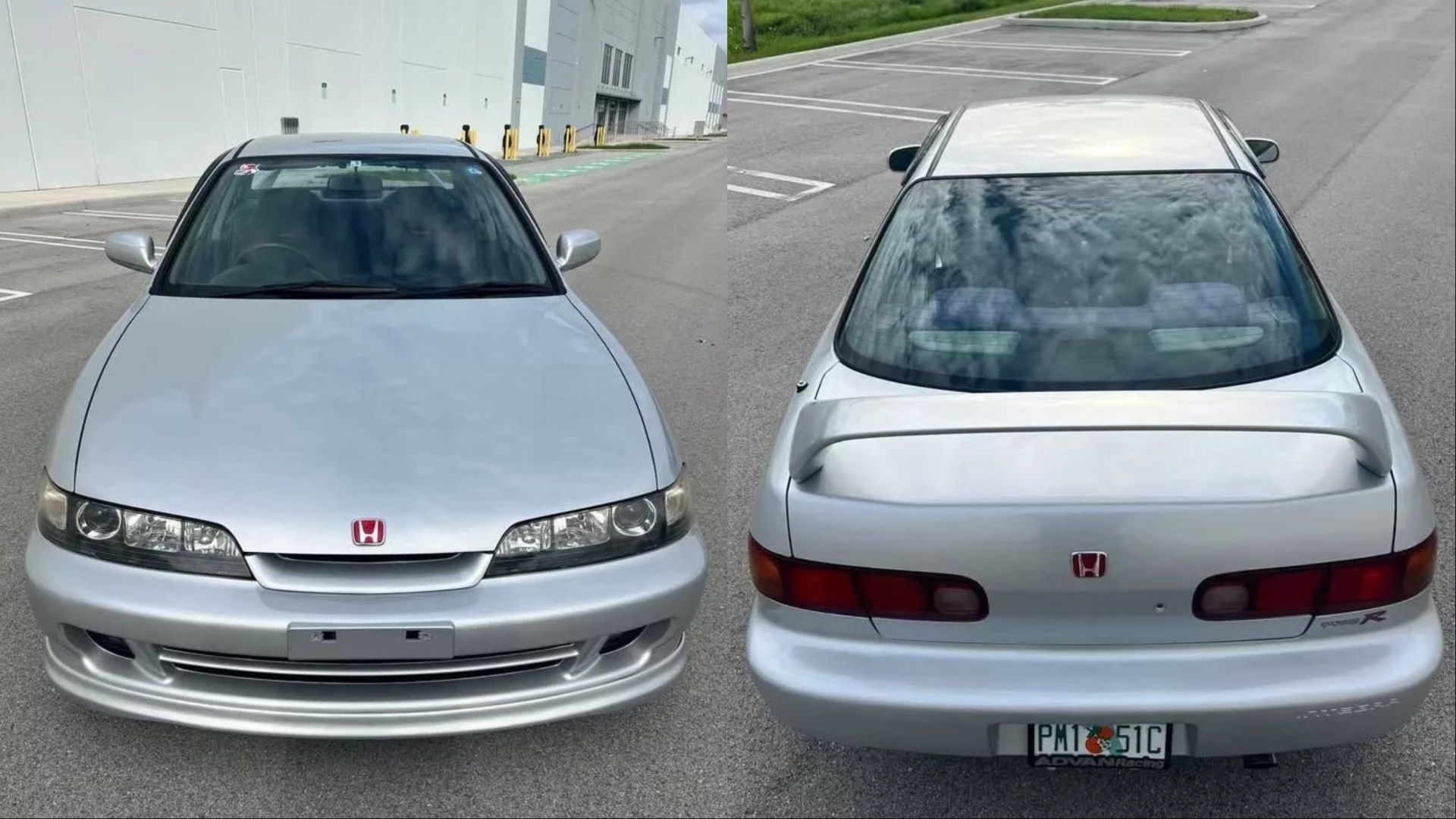 1996 Acura Integra Front