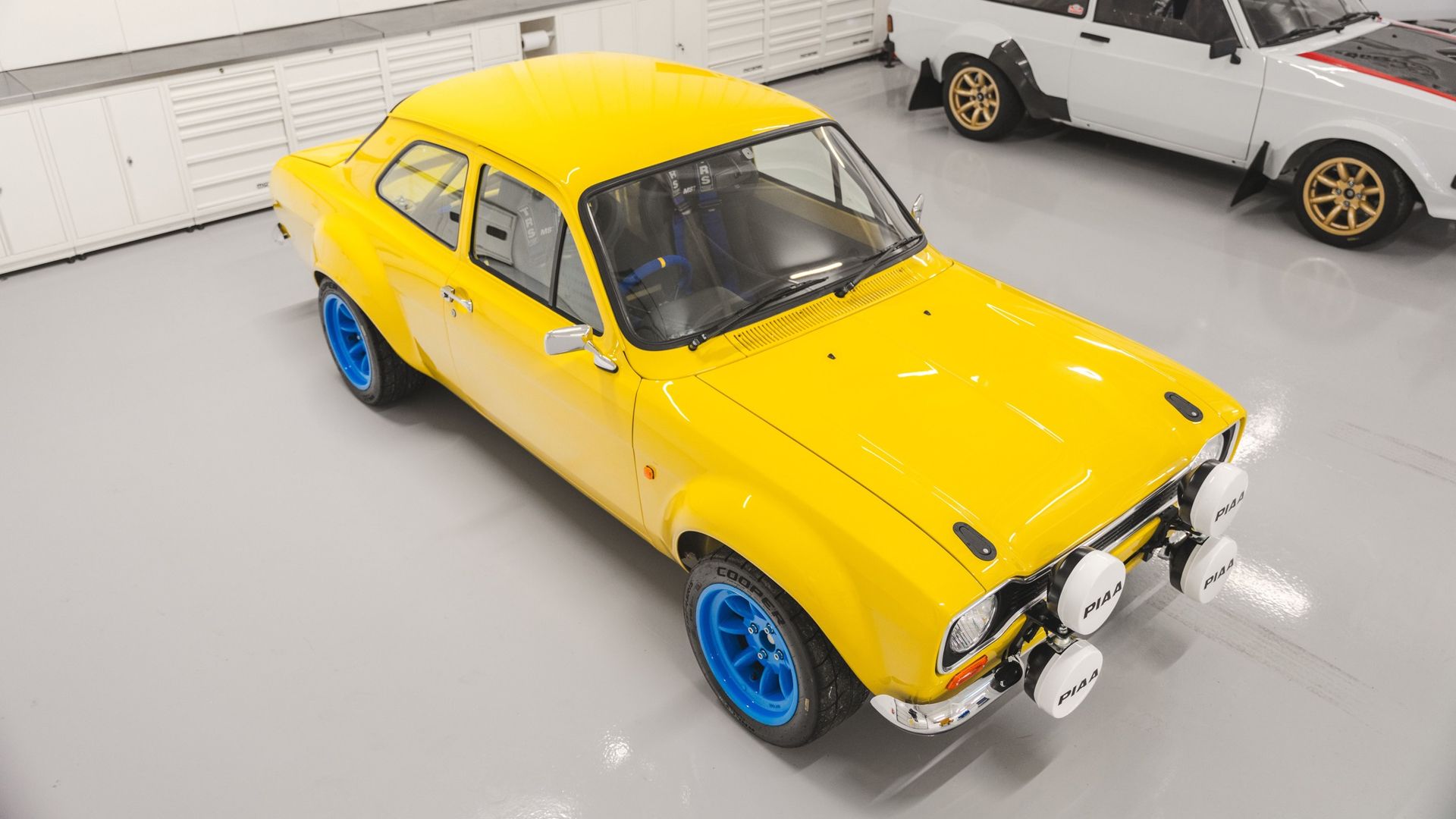 FORD ESCORT MK I Jaune SOLIDO GAM1 N°45 1:43 de reference