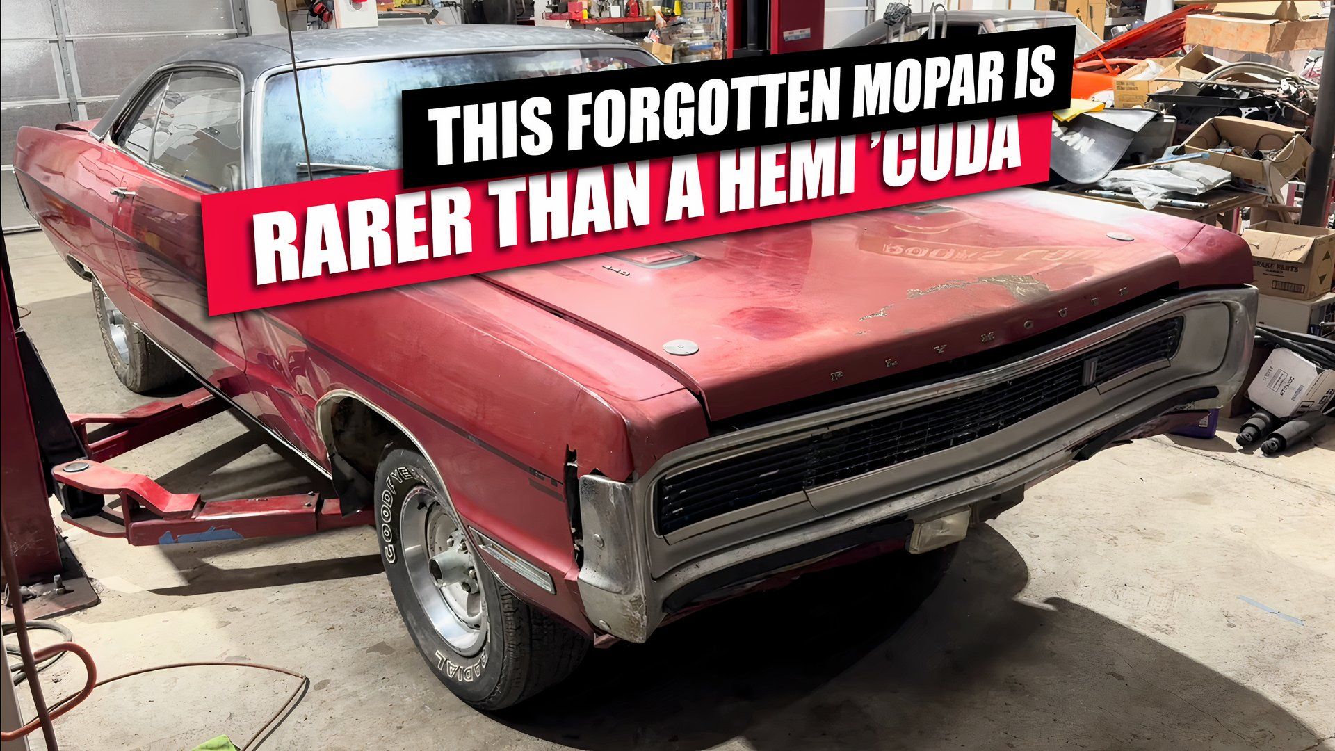 This Forgotten Mopar Sat For 45 Years—And It's Rarer Than A Hemi 'Cuda