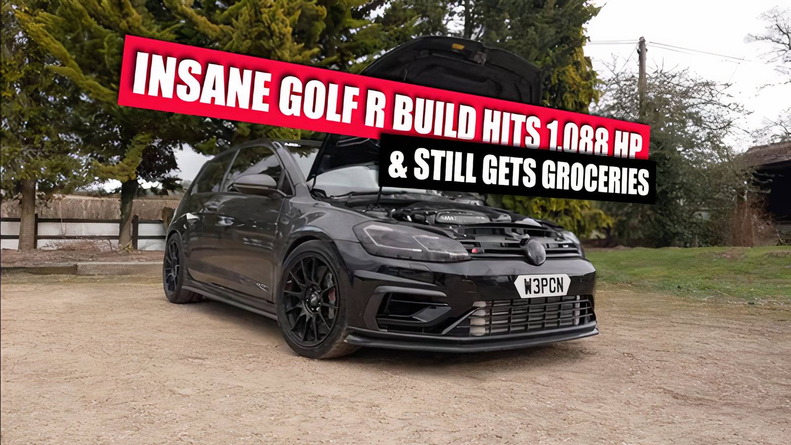 This Insane Golf R Build Hits 1,088 HP—And Still Gets Groceries