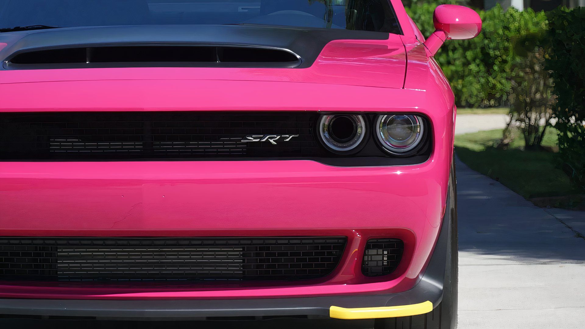 A Challenger SRT Demon 170 Jailbreak That’s Pretty And Powerful In Pink