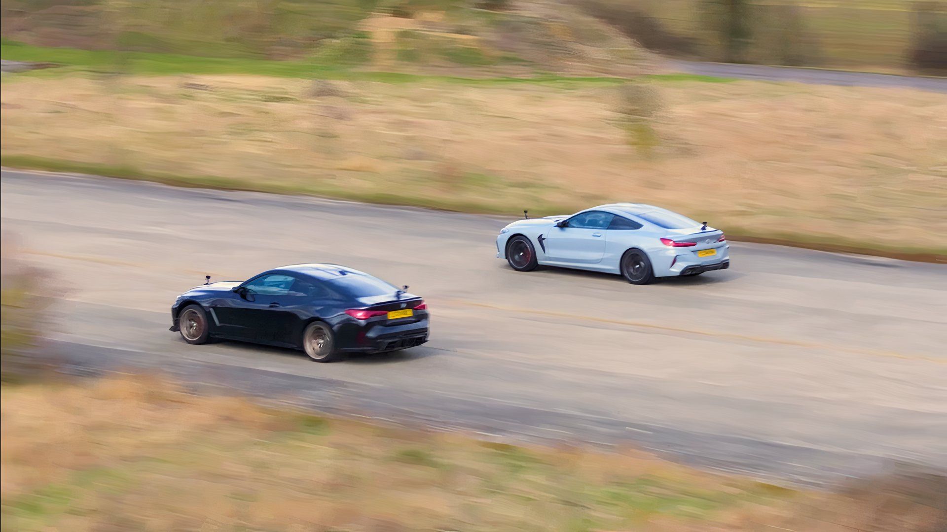 BMW M4 vs NOS-Equipped Diesel M4 Drag Race
