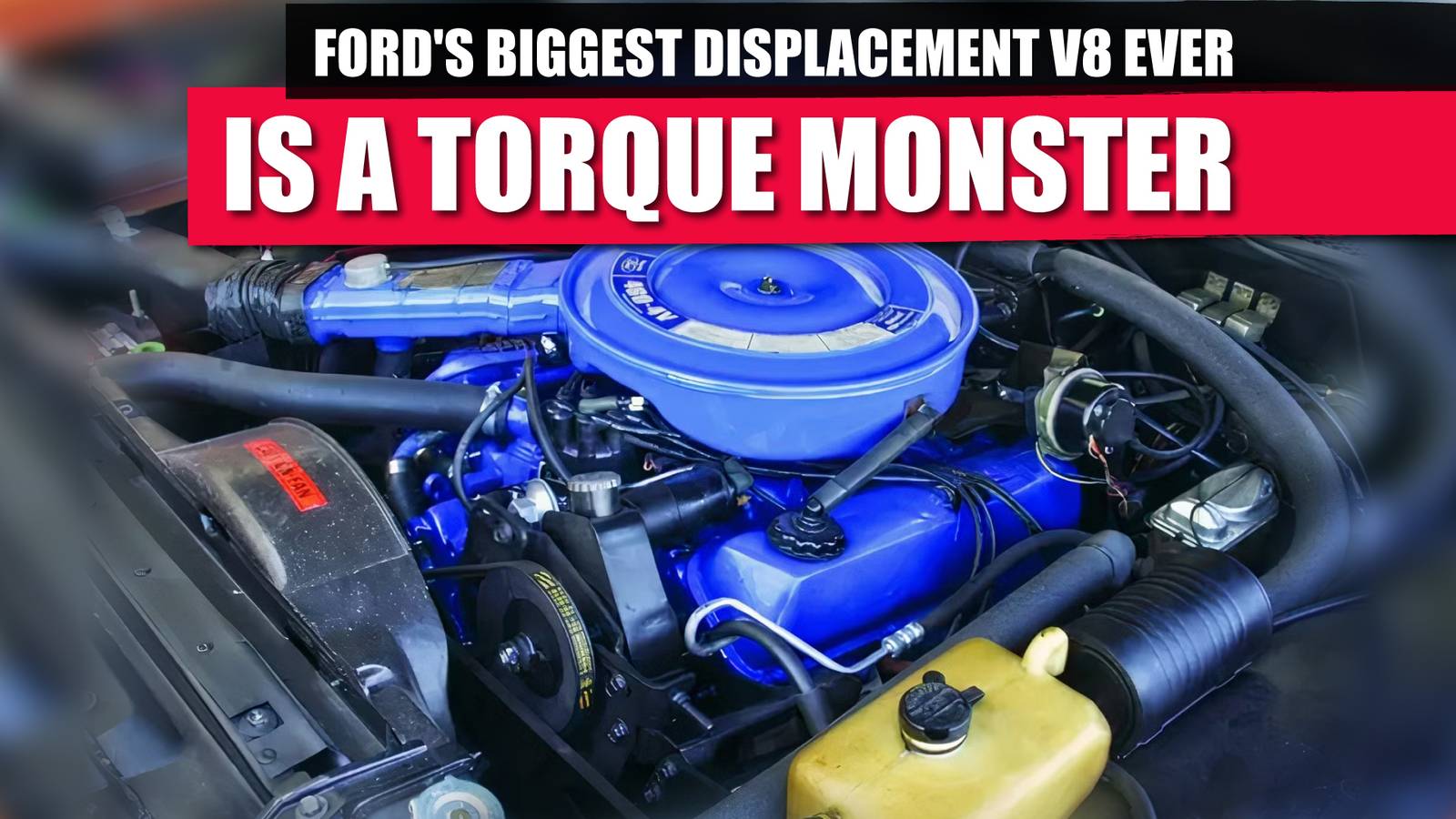 Biggest Car Engine Displacement
