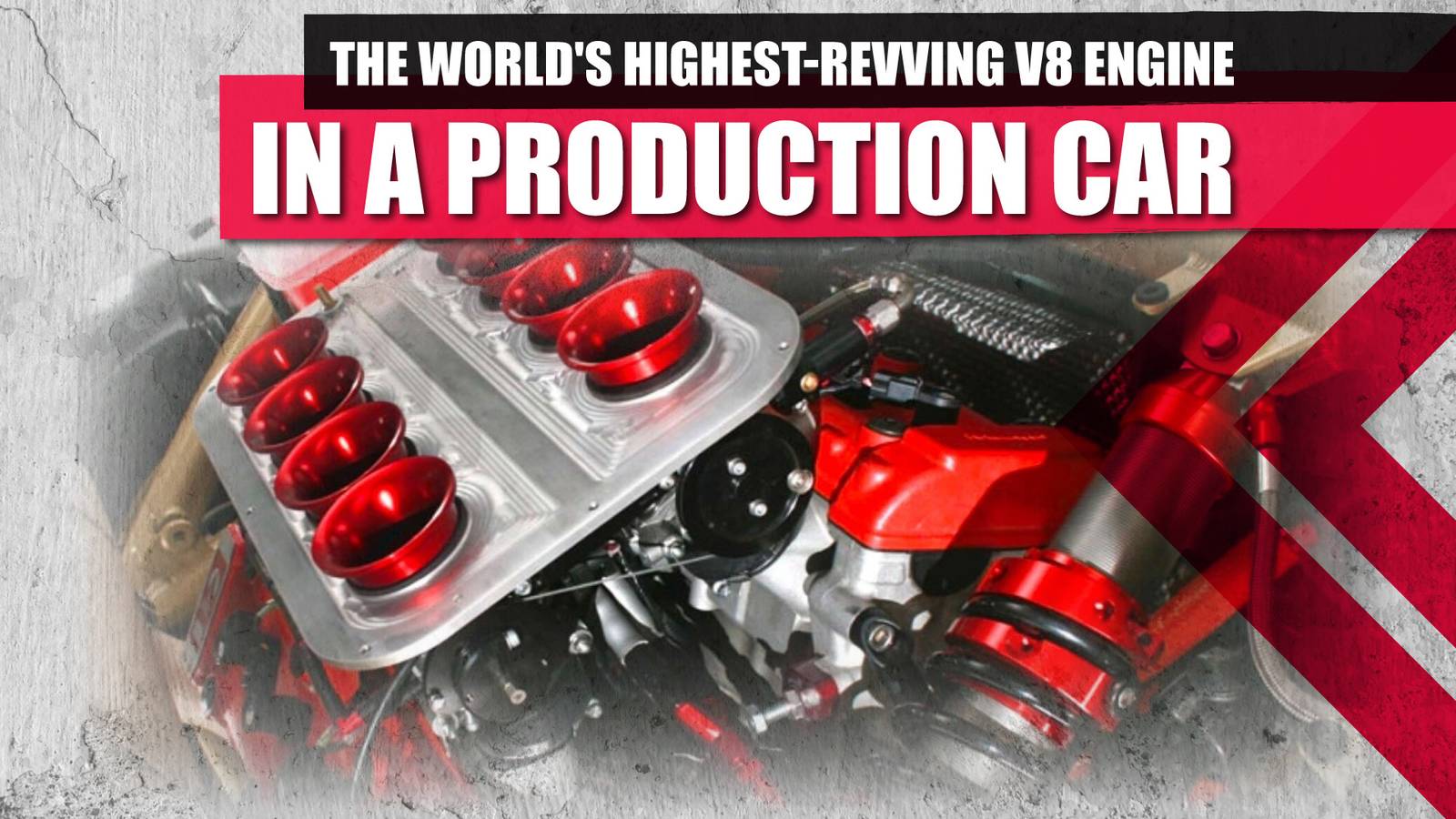 Inline Reeving The World's Highest-Revving V8 Engine In A Production Car