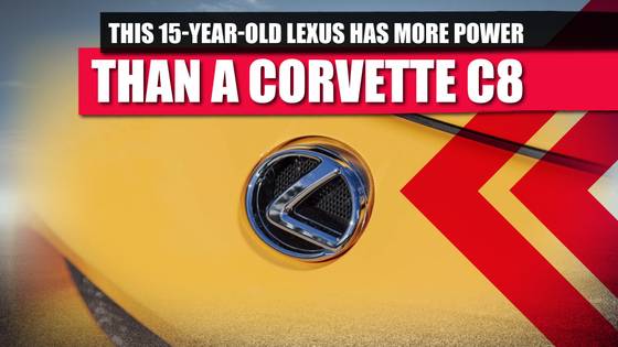 Lexus LFA - 15 year Old Lexus More Powerful Than A Corvette C8