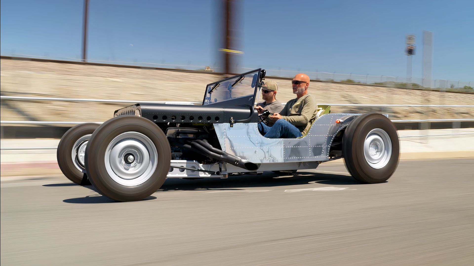 This Hot Rod Looks Like It Should Be Dropping Bombs, Not Burnouts