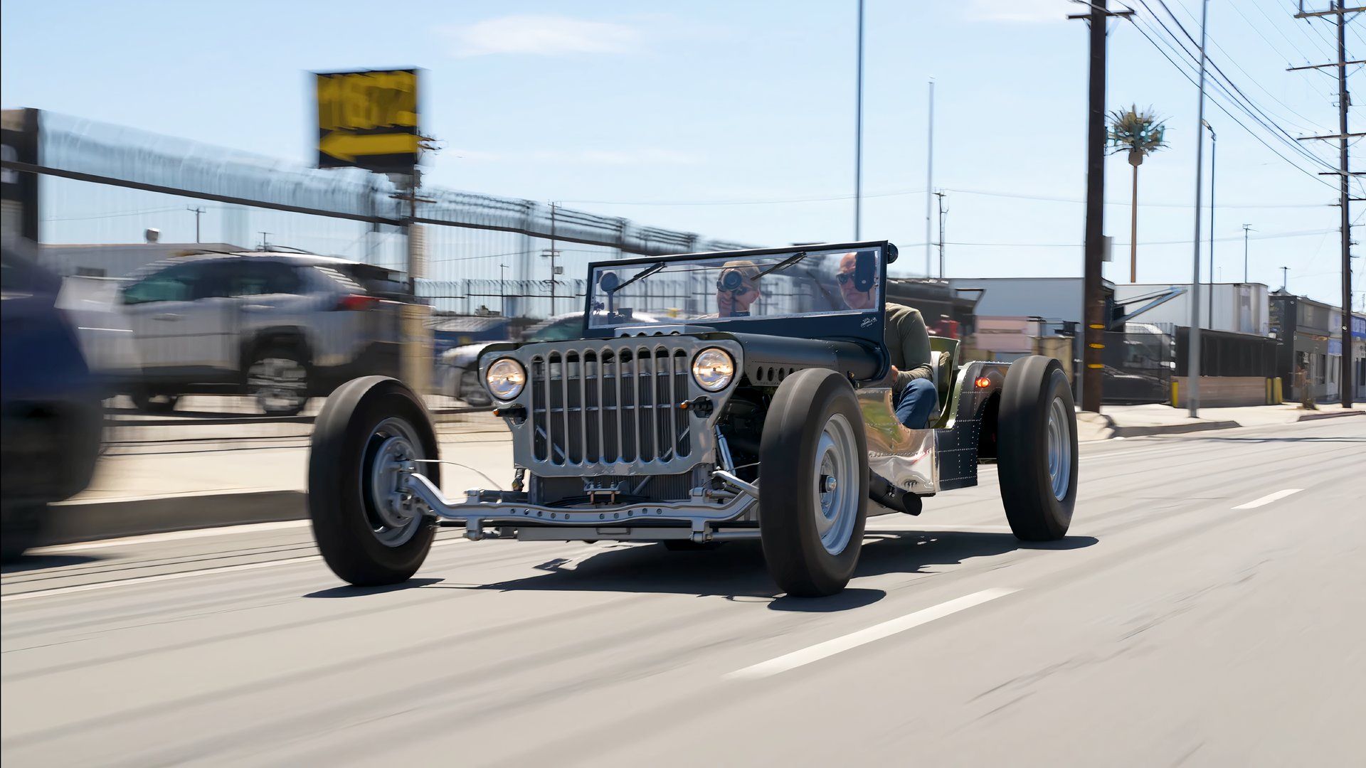 This Hot Rod Looks Like It Should Be Dropping Bombs, Not Burnouts