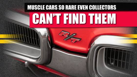 Muscle Cars So Rare Even Collectors Can’t Find Them lead image